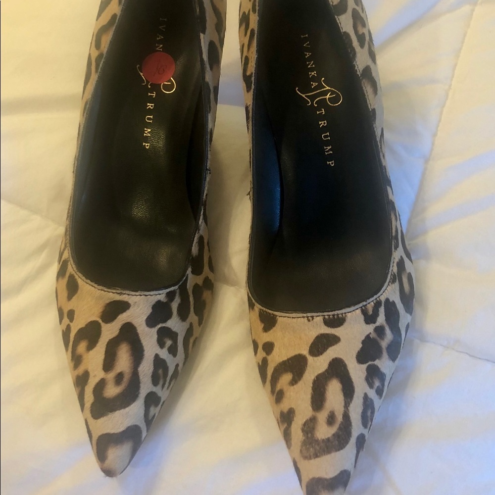 Ivanka Trump Leppard Pumps